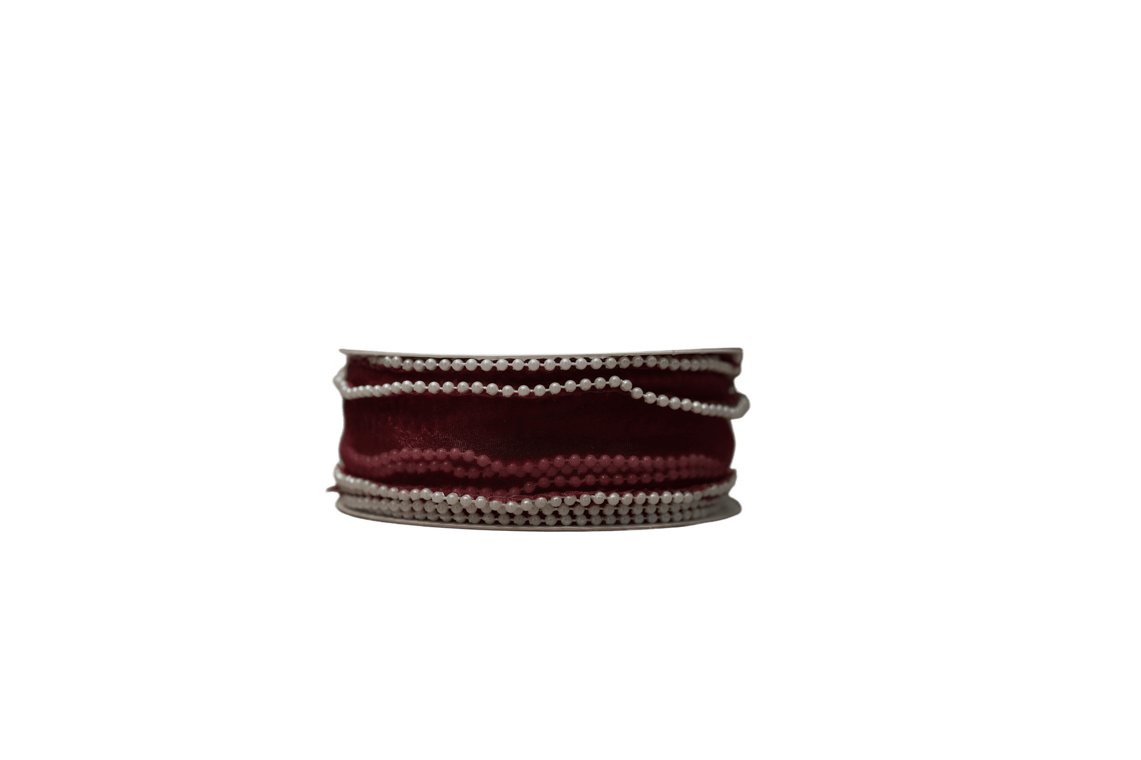 Pearl Edge Satin Ribbon