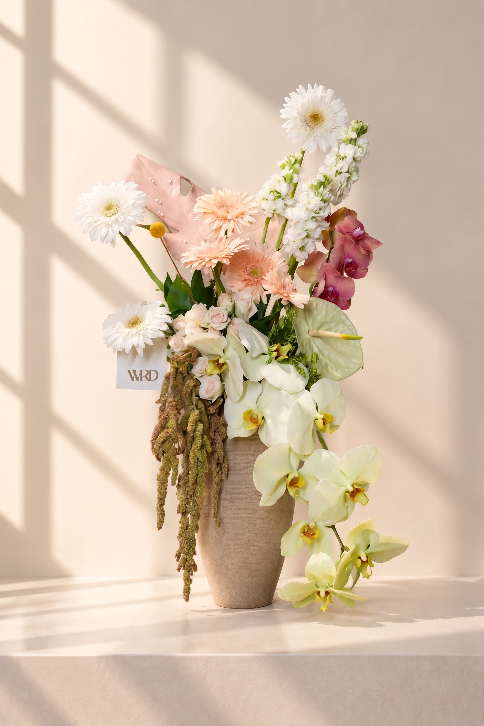Spring Orchid Vase